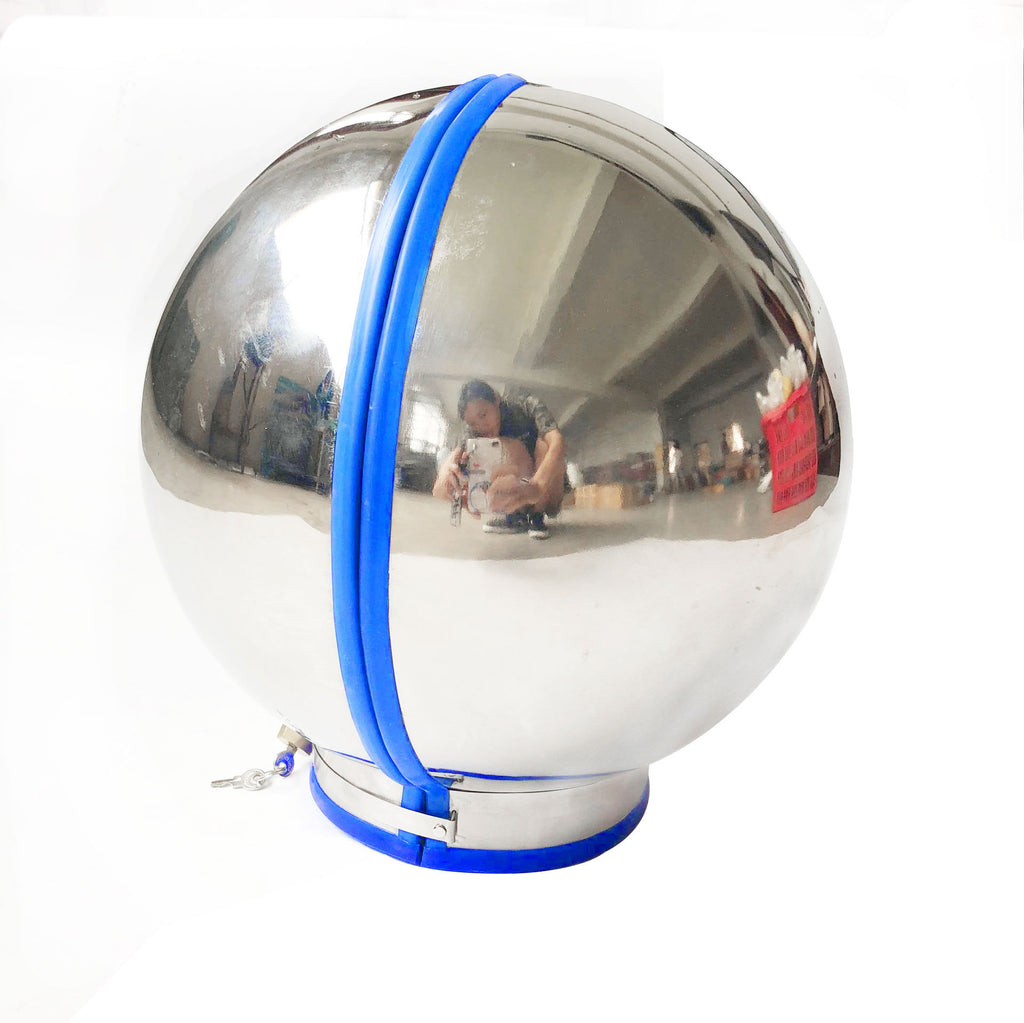 Black Emperor Factory Stainless Steel Erotic Helmet Head Cover for Men and Women, Stainless Steel Ball Helmet with Adjustable Feature
