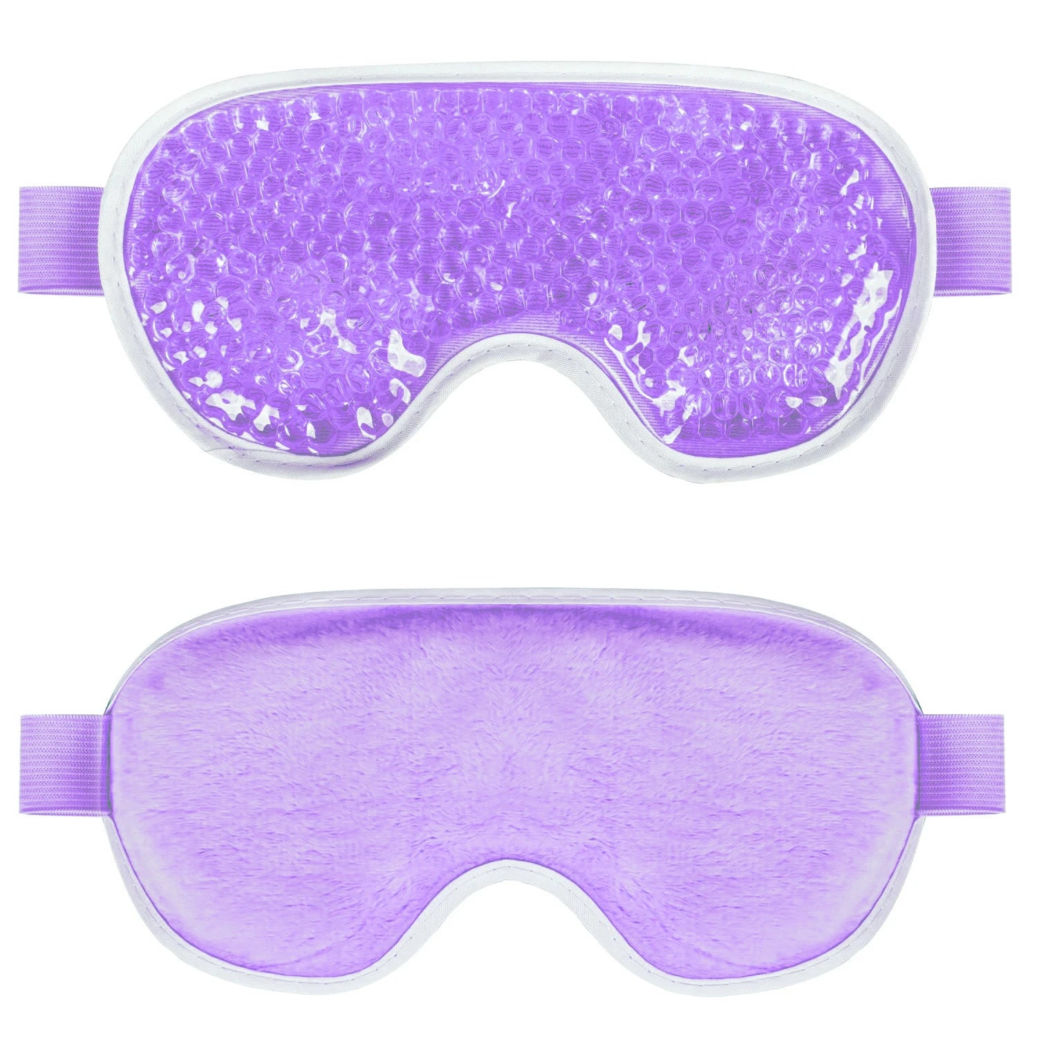 Cooling Eye Mask with Gel Bead Reusable Cold Compress Ice Pack Sleeping Eye Cooling Pads for After Eyelid Surgery Skin Care Tool