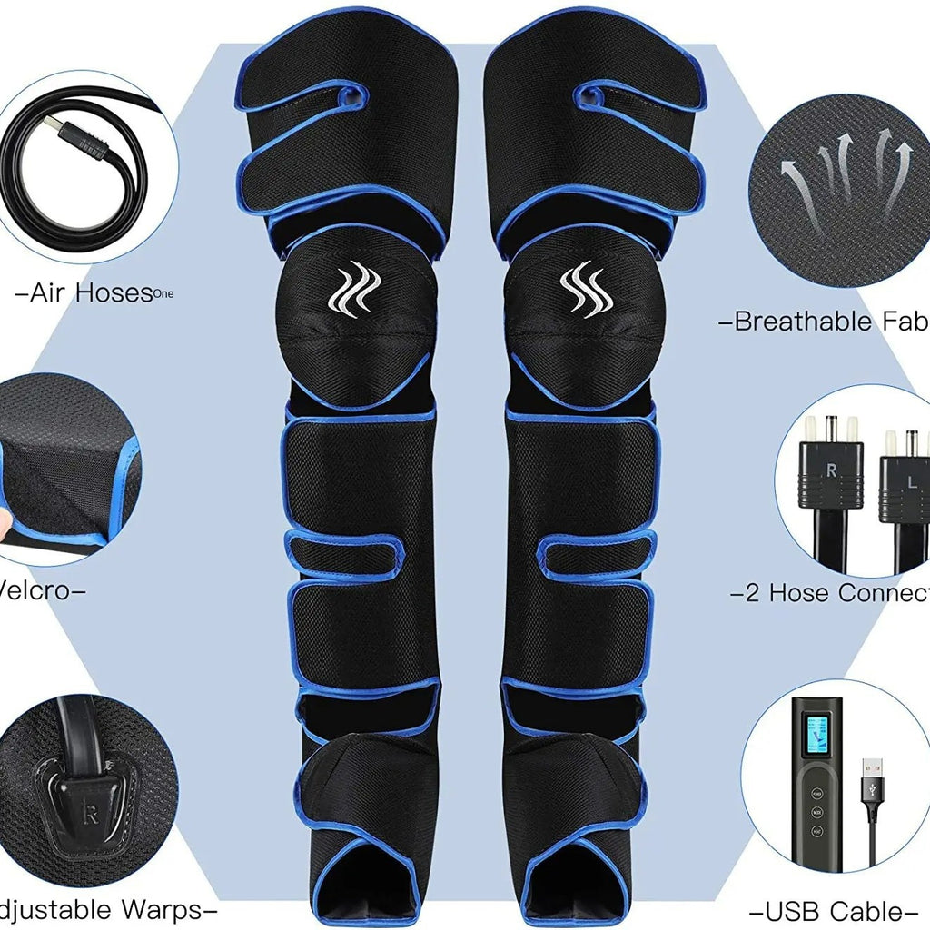 Electric Heated Muscle Relax Pain Relief foot knee calf