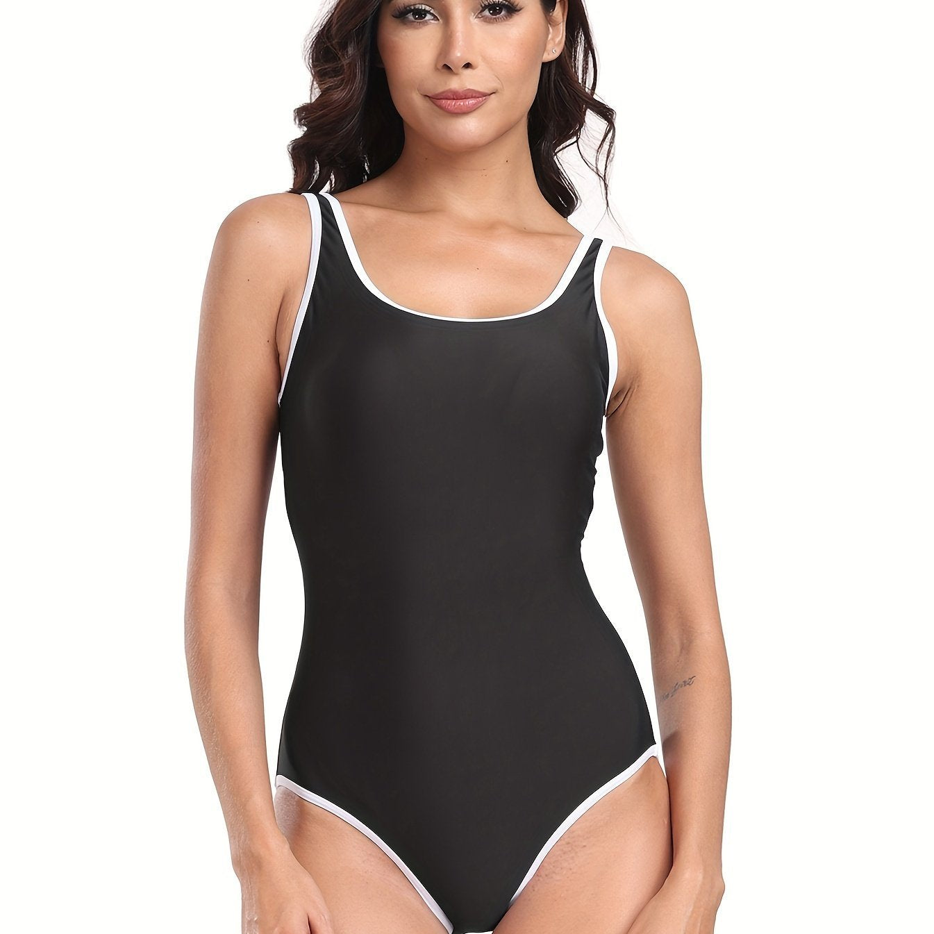 One Piece Athletic Fitness Swimsuit One Piece Swimsuit One Piece