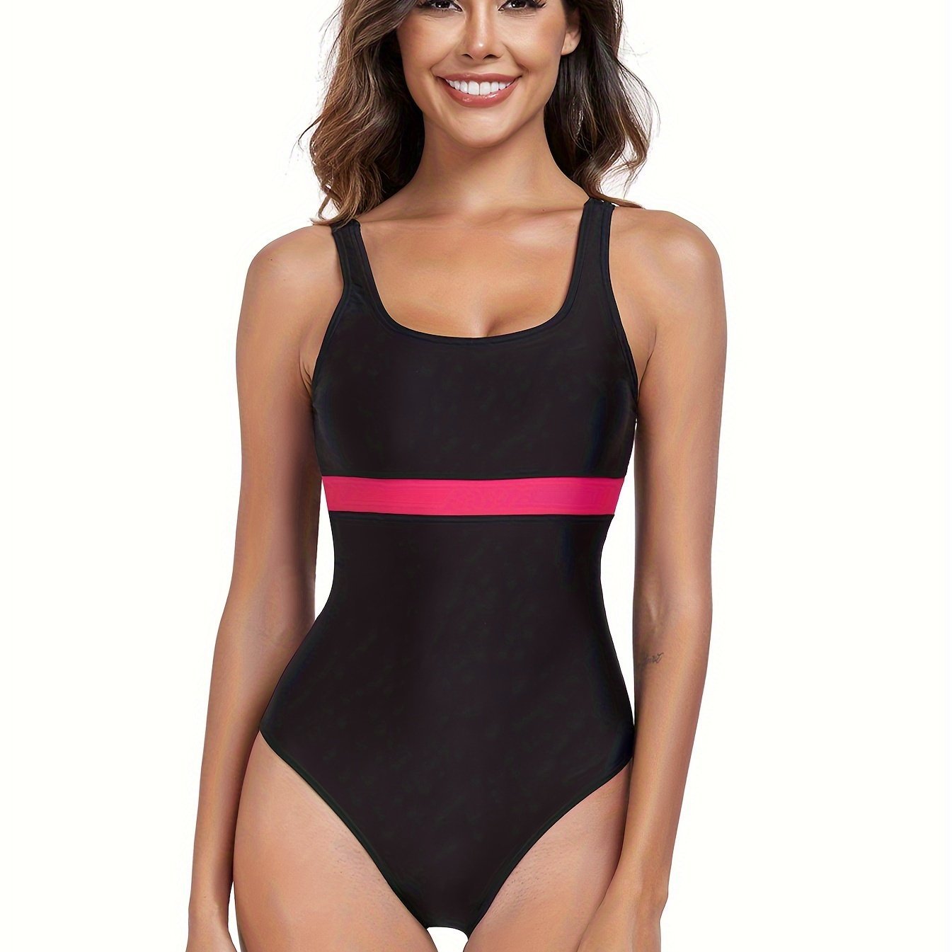 One Piece Athletic Fitness Swimsuit One Piece Swimsuit One Piece