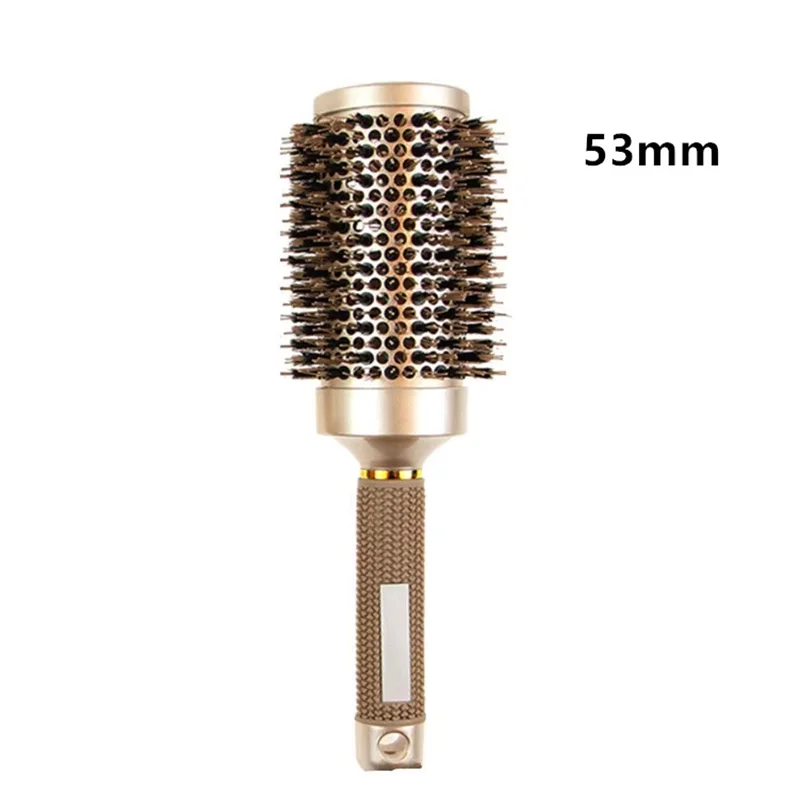 Professional 4PCS Round Hair Brush Hairdressing Curling Hair Brushes Ceramic Barrel Comb For Blow Dry Salon Styling Tools