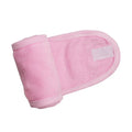 1 PC Makeup Hairband Eyelashes Extension Spa Facial Headband Makeup Wrap Head Terry Cloth Headband Stretch Towel with Magic Tape