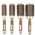 Professional 4PCS Round Hair Brush Hairdressing Curling Hair Brushes Ceramic Barrel Comb For Blow Dry Salon Styling Tools