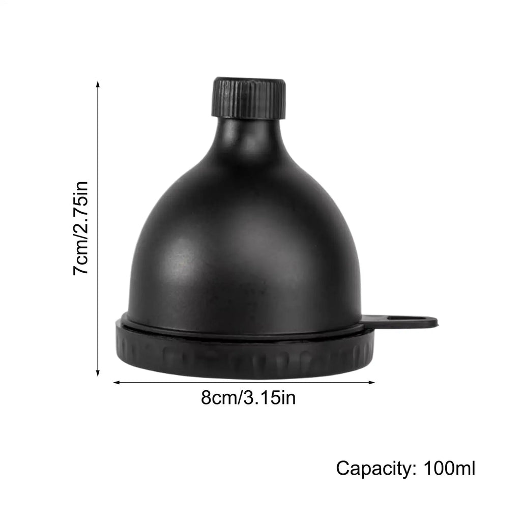 Protein Powder Funnel Protein Powder Shaker Funnel 100ml Multipurpose Supplement Dispenser for Men Women Traveler Camping Daily