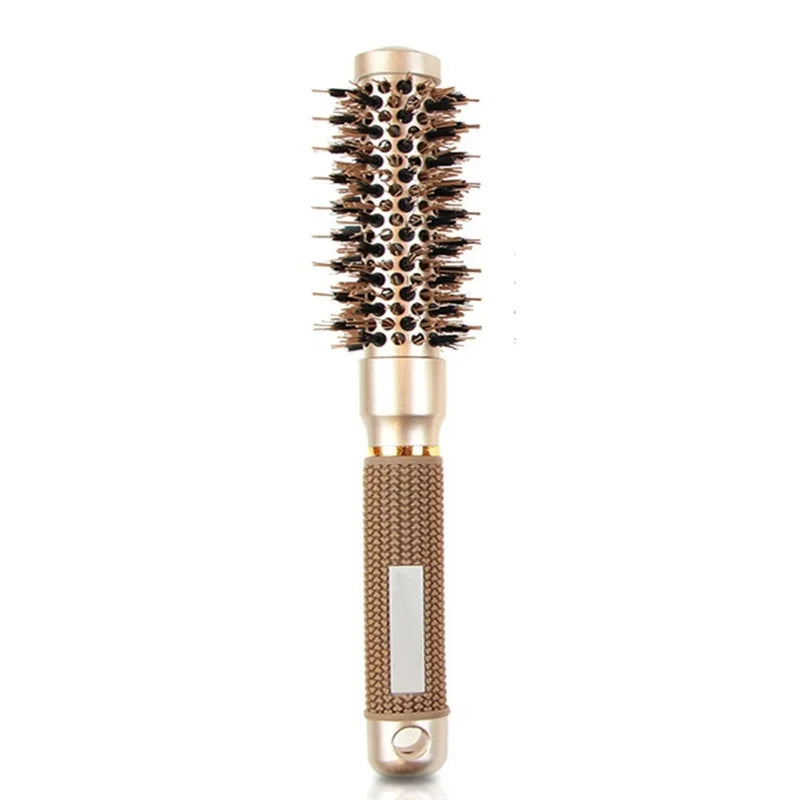 Professional 4PCS Round Hair Brush Hairdressing Curling Hair Brushes Ceramic Barrel Comb For Blow Dry Salon Styling Tools