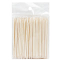100pcs Orange Wood Sticks Nail Art Cuticle Pusher Pedicure Manicure Sticks Duable-head For Salon Remover Manicure Care Tools
