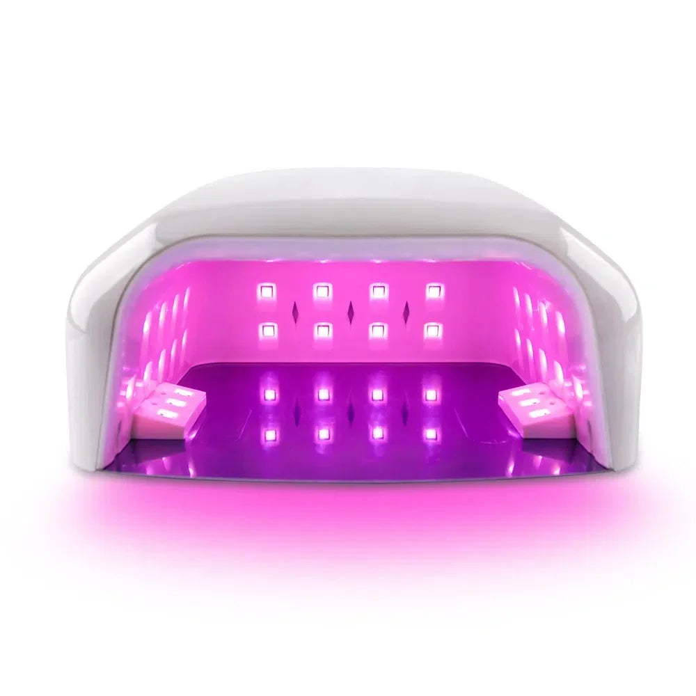New High Power 96W Strong RED light Cordless Rechargeable Wireless LED UV Nail Lamp Professional Nail Drying Manicure Machine