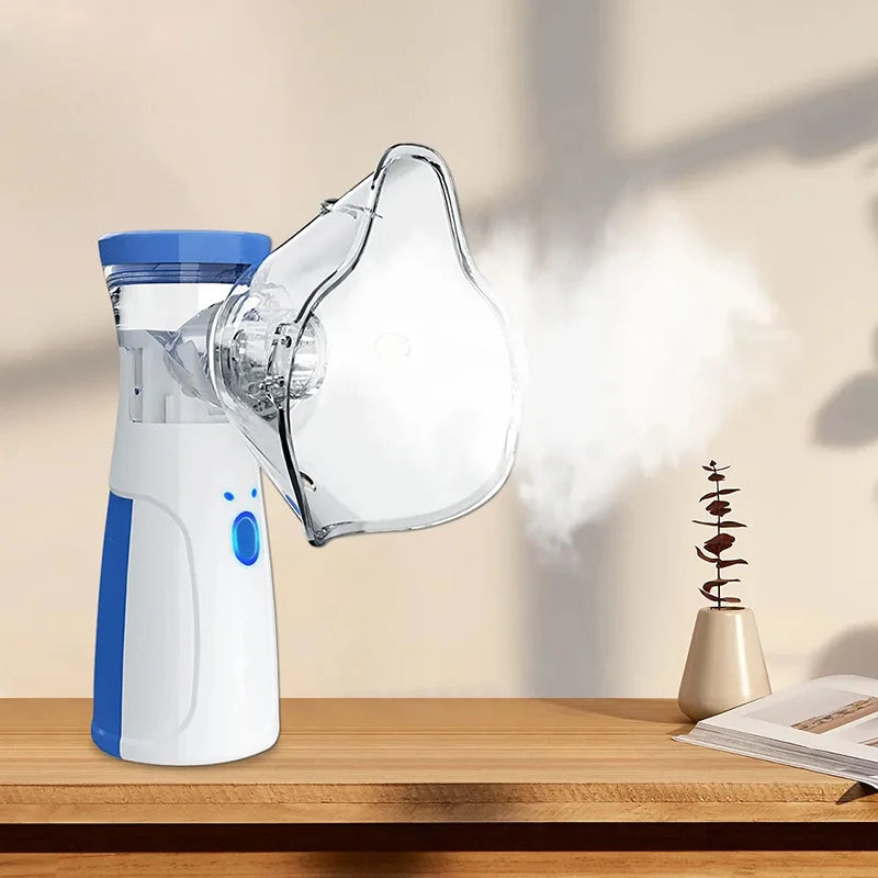 Medical Silent Mesh Nebulizer Mini Humidifier Asthma Inhaler Portable Adult Children Atomizer Baby Breathing Home Health Care