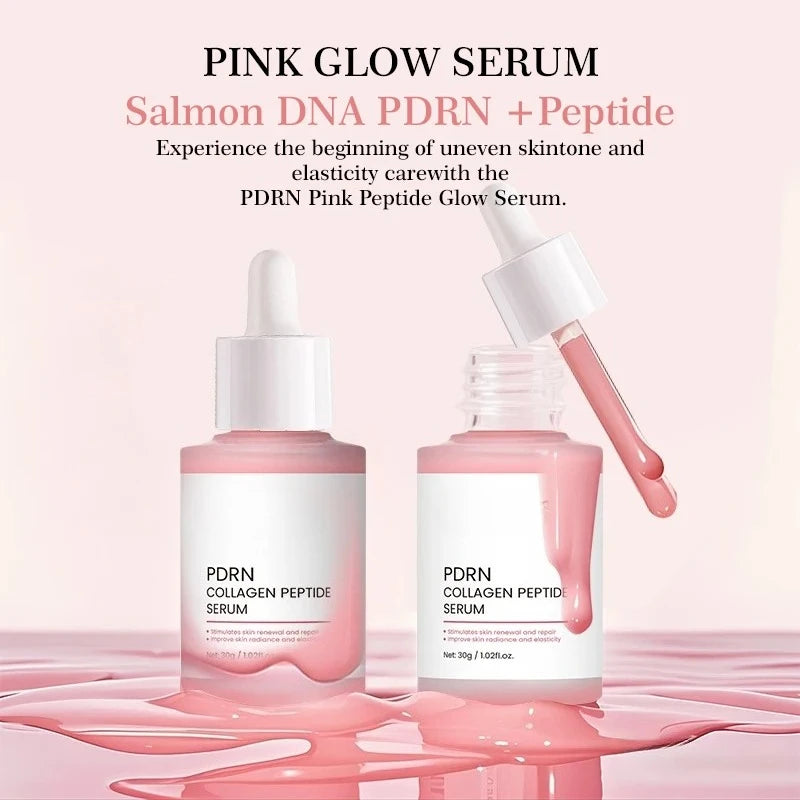 Korean Salmon PDRN Collagen Serum Fix Dull Skin Boost Elasticity Promote Skin Regeneration Repair Damaged Skin