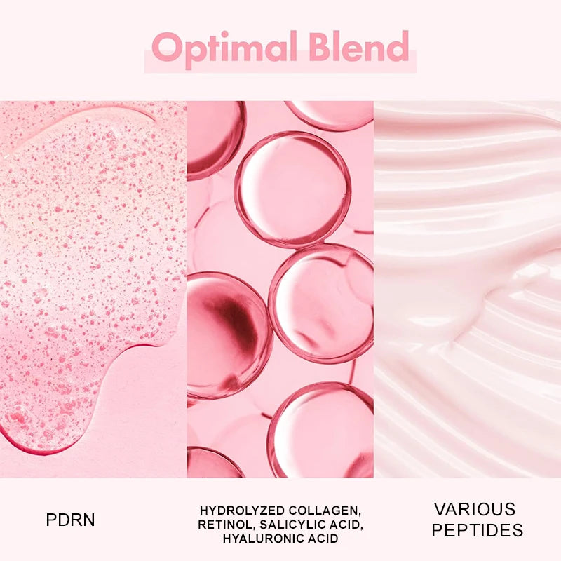 Korean Salmon PDRN Collagen Serum Fix Dull Skin Boost Elasticity Promote Skin Regeneration Repair Damaged Skin