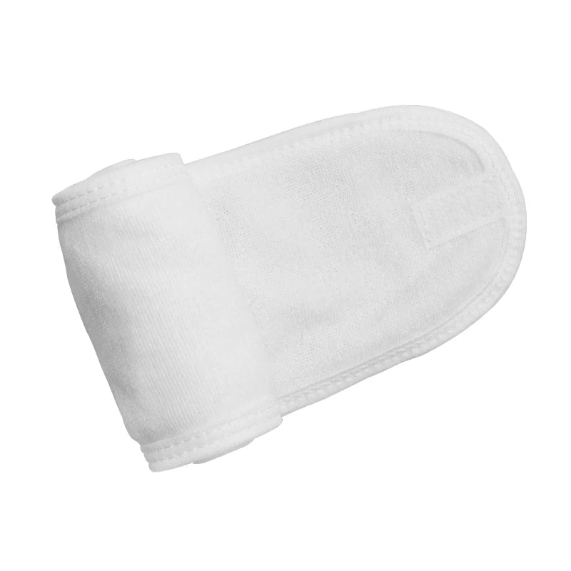 1 PC Makeup Hairband Eyelashes Extension Spa Facial Headband Makeup Wrap Head Terry Cloth Headband Stretch Towel with Magic Tape