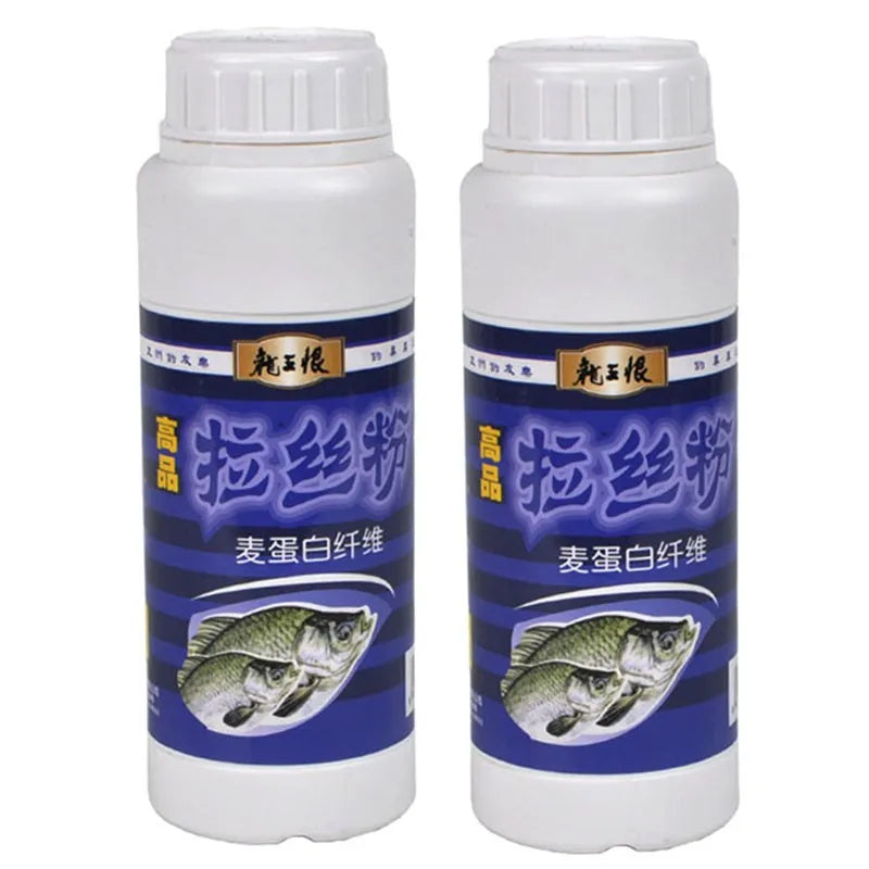 Pure Wheat Protein Wire Drawing Powder 250G Viscosity Thick Filament Bait for Fishing Good State Pulling Bait