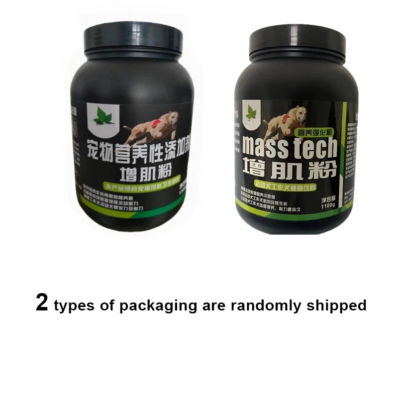 1100g Pet Nutrition Protein Powder, Increase Muscle Growth Enhance Endurance Speed, Special For Sports Dogs, Working Dog