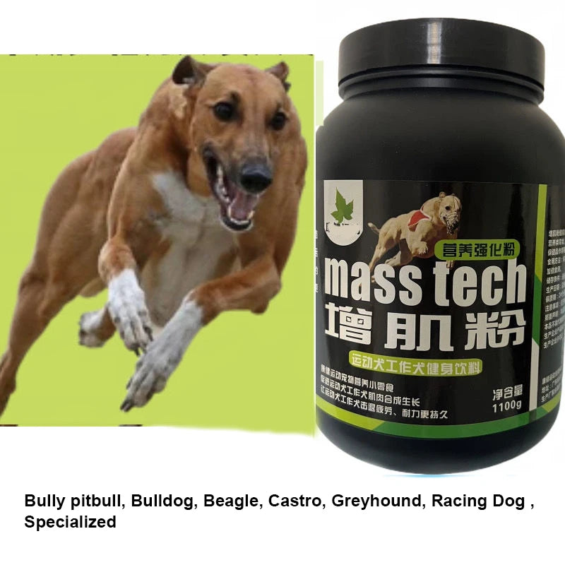 1100g Pet Nutrition Protein Powder, Increase Muscle Growth Enhance Endurance Speed, Special For Sports Dogs, Working Dog