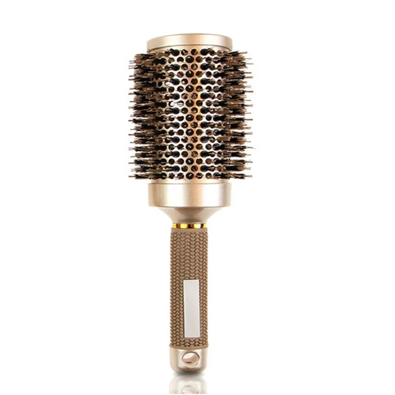 Professional 4PCS Round Hair Brush Hairdressing Curling Hair Brushes Ceramic Barrel Comb For Blow Dry Salon Styling Tools