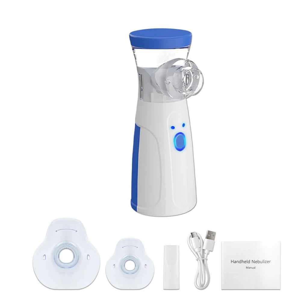 Medical Silent Mesh Nebulizer Mini Humidifier Asthma Inhaler Portable Adult Children Atomizer Baby Breathing Home Health Care