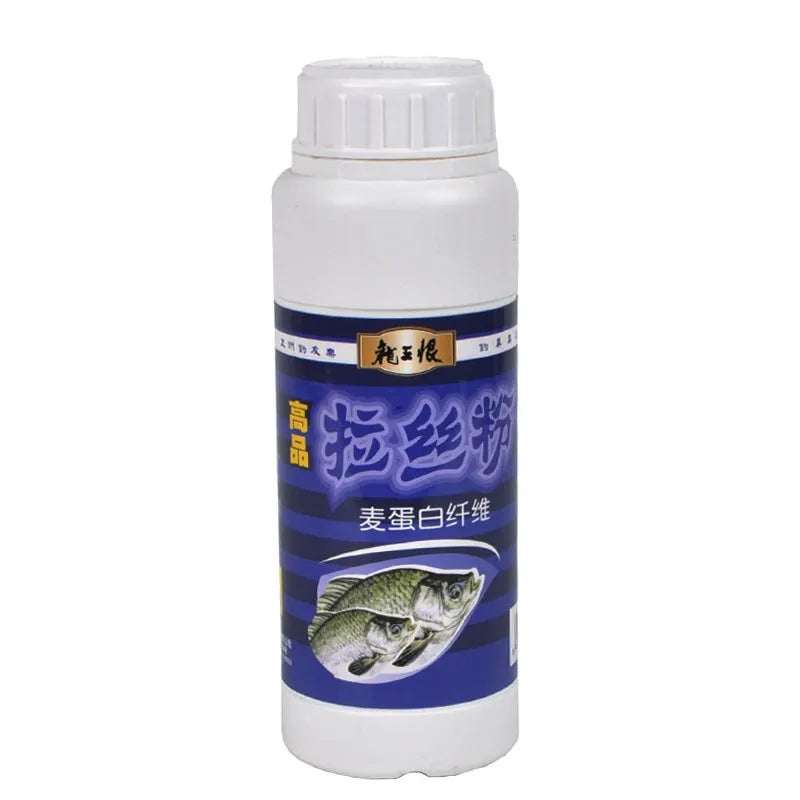 Pure Wheat Protein Wire Drawing Powder 250G Viscosity Thick Filament Bait for Fishing Good State Pulling Bait