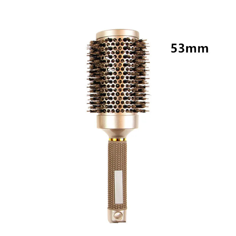 Professional 4PCS Round Hair Brush Hairdressing Curling Hair Brushes Ceramic Barrel Comb For Blow Dry Salon Styling Tools