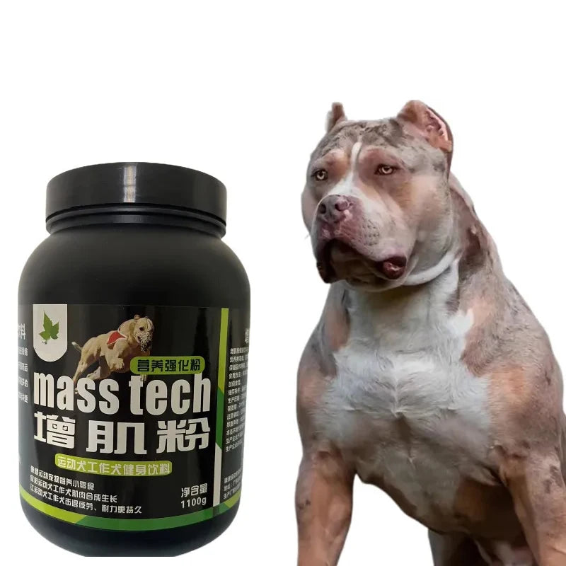 1100g Pet Nutrition Protein Powder, Increase Muscle Growth Enhance Endurance Speed, Special For Sports Dogs, Working Dog